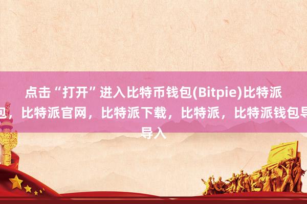 点击“打开”进入比特币钱包(Bitpie)比特派钱包，比特派官网，比特派下载，比特派，比特派钱包导入