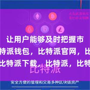 让用户能够及时把握市场变化比特派钱包，比特派官网，比特派下载，比特派，比特派钱包导入