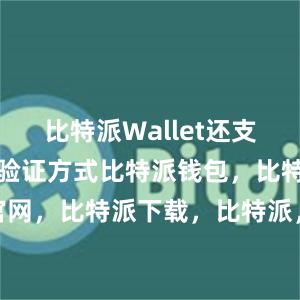 比特派Wallet还支持多种安全验证方式比特派钱包，比特派官网，比特派下载，比特派，比特派钱包导入